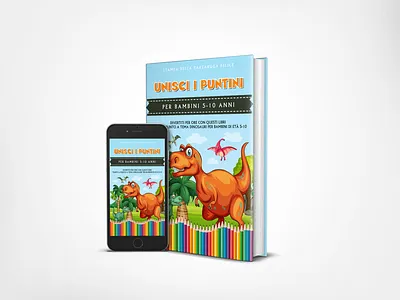 Kids Book Design amazon kindle book cover book cover art book cover design book cover mockup book design branding dinosaur ebook cover ebook design ebooks graphic design illustraion kdp paperback kids kids book kids illustration vector graphic