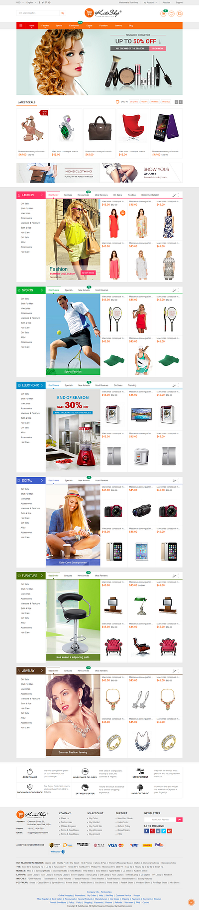 Full FUNCTIONALITY ONLINE E-COMMERCE WEBSITE branding dropshipping store ecommerce design ecommerce shop landingpage mailchimp automation mailchimp template shopify web woocommerce wordpress