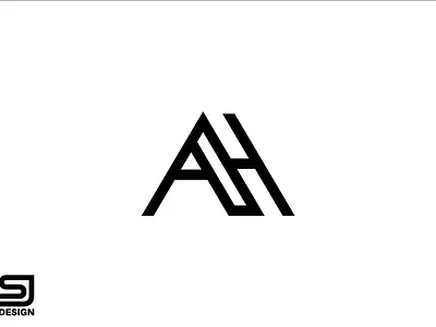 AH Logo 2025 logo ah ah letters ah logo ah monogram ah text branding design latest logo 2025 lettermark logo logo design minimal logo minimalist logo monogram monogram logo new logo 2025