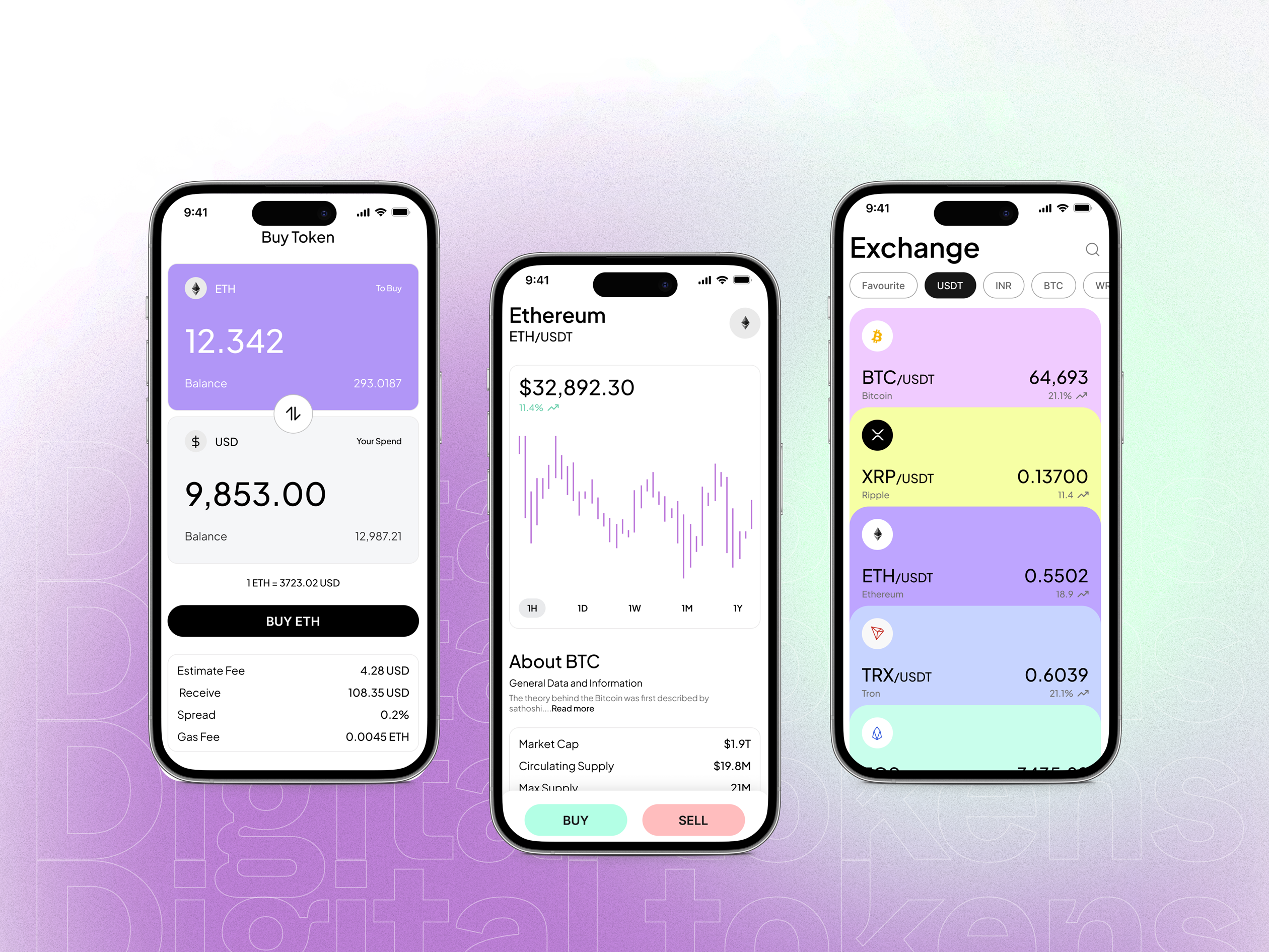 Cryptocurrency App Design Concept appdesign creativedesign dashboarddesign designsystem figma minimaldesign mobileappdesign productdesign prototyping uidesign uiux userexperience userinterface uxdesign webdesign