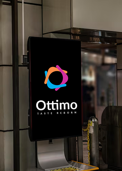 The logo named "Ottimo" designed by Ansysoft adobeillustrator ancientgrains boldapproach cleaneating familyfood goodfood healthyeating healthylifestyle logodesign mommade naturalfood nopowders noshakes nosynthetic nourishment organicfood premiumfood realfood simpleingredients wholesomefood