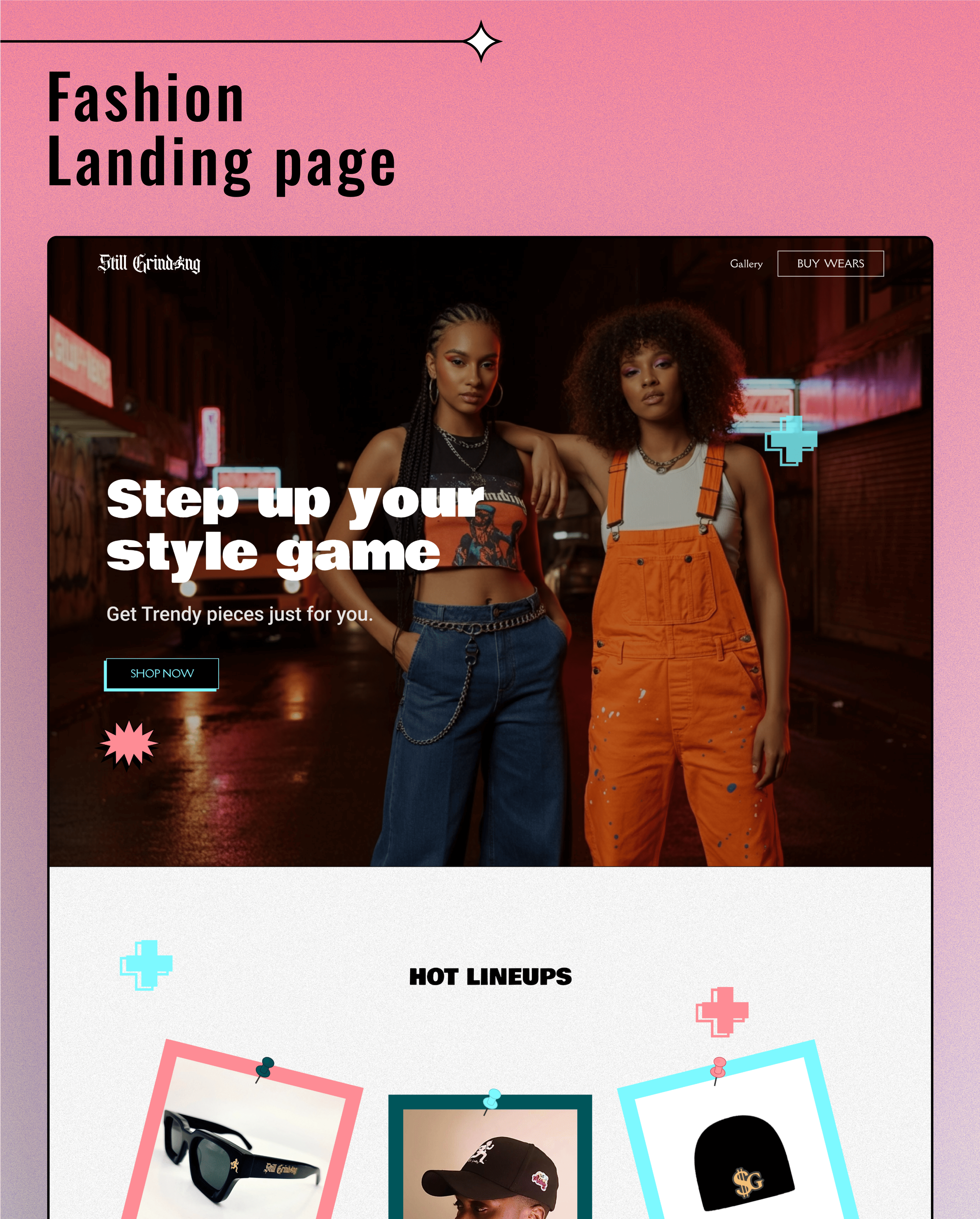 Example of Landing Page Design