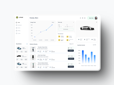 EV Dashboard: Lith EV SaaS UI admin ui branding charging booking charging station dashboardui ev app ev charging ev charging dashboard ev software ev station evdashboard modern ui saas saas dashboard saas dashboard ui tesla ui uidesign uxdesign