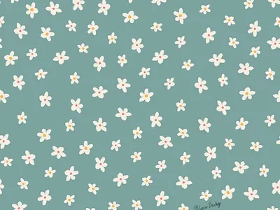 White flowers on pastel green background art licensing cute flowers digital illustrationn easter collection easter design easter gift fabric gift wrap pastel green repeat pattern seamless pattern soft green spring collection stationery illustration wallpaper