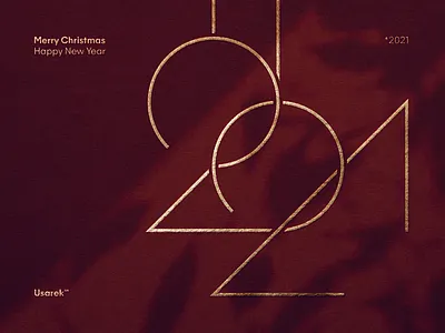 Merry Christmas and a Happy New Year! 🎄🎁 2021* 2021 brand branding christmas design designer happy logo logodesign logodesigner merrychristmas new typography xmas year