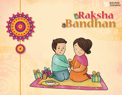 Branding: Happy Raksha Bandhan branding and identity branding concept branding design raksha bandhan