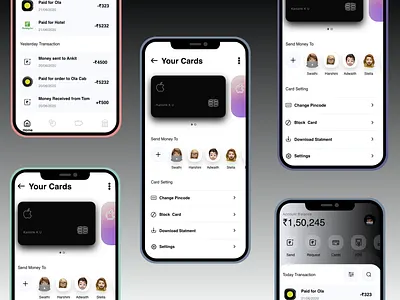 apple pay redesign adobe xd apple apple card apple pay applecard applepay design finance finance app finances financial app minimal mobile mobile app mobile app design mobile design mobile ui ui uiuxdesign ux