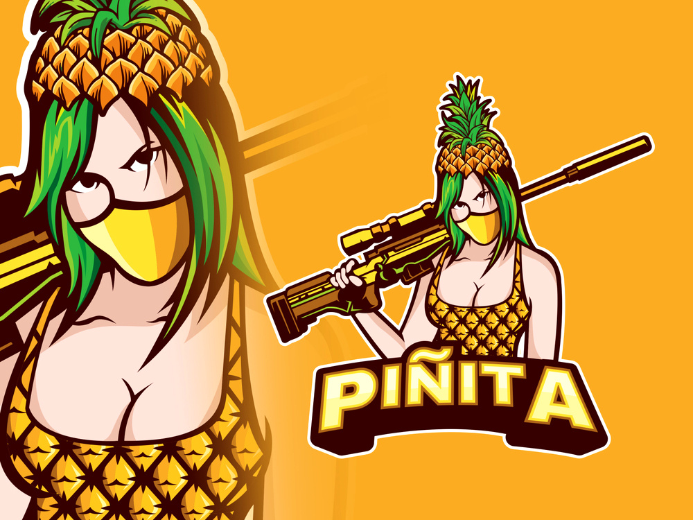 Example of I Will Design Mascot Logo For Gaming,