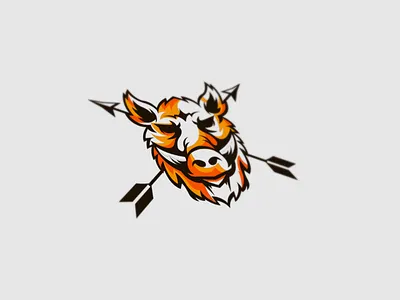 BoarCandy Logo Design animal arrow boar branding creative logo hog hunter hunting illustration logo logodesign pig wild wild animal