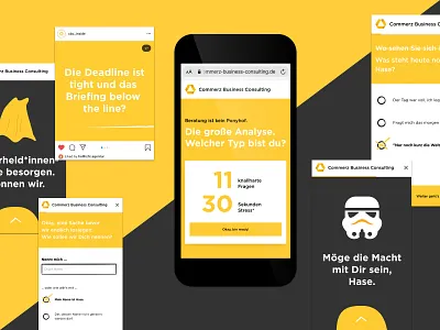 Commerz Business Consulting design flat illustration interface mobile online ui webapp webdesign website