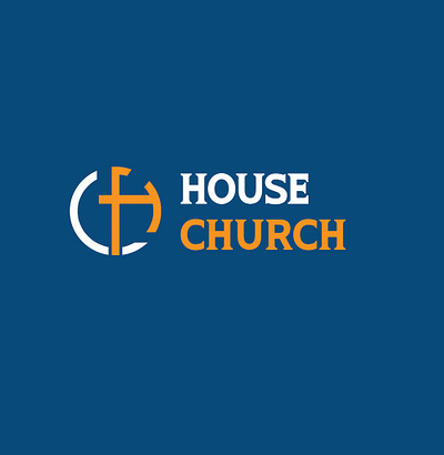 Logo For Find A House Church brand design brandidentity church design church logo illustration logo logodesign logodesigner logotype typography