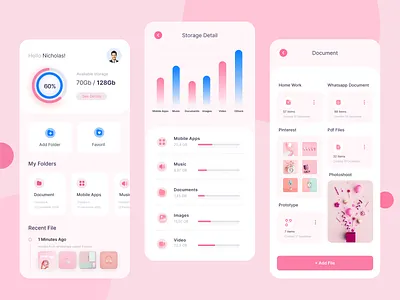 File Manager clean ui design file manager ui ui ux design ux