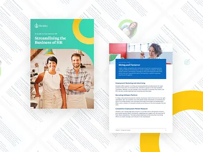 Sheakley ebook branding branding design clean design ebook ebook design illustration marketing marketing agency modern typography ui ux