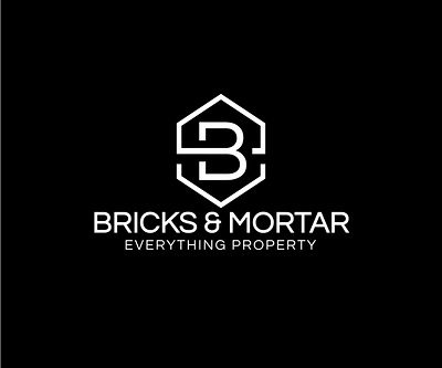 Bricks & Mortar #Professional #Work animation art branding design illustration illustrator lettering logo type vector