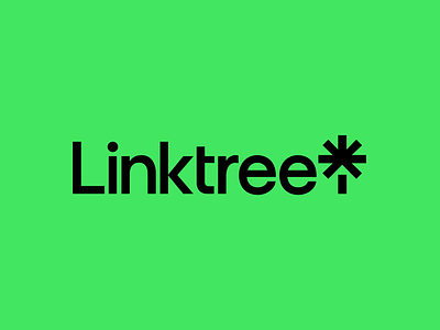 Linktree - Logo branding design logo typography