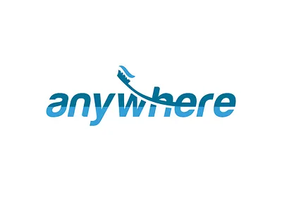 Tooth Brush Logo Design logo simple toothbrush toothpaste