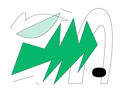 Gather Together 2d black character design flat geometry graphic green illustration landingpage minimal pattern shape vector