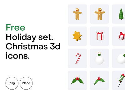 Free xmas 3d icons 3d 3d freebie 3d icon animation christmas christmas design christmas illustration freebie icons illustrations mobile transition ui xmas