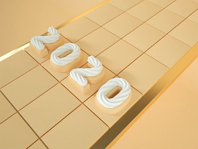 2021 3d 3d animation 3d art animation cake cinema4d conveer cream loop looping motiondesign whippedcream