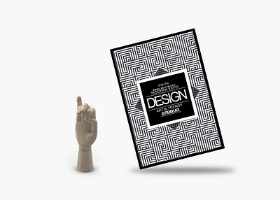 Geometric Flyer Template Design design illustration latest psd mockup