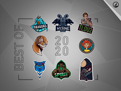 My best mascot designs of 2020 branding esports gaming gregorsart illustration mascot