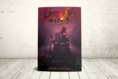 Last Day On Earth book cover book cover design design ebook cover graphics design minimal typography