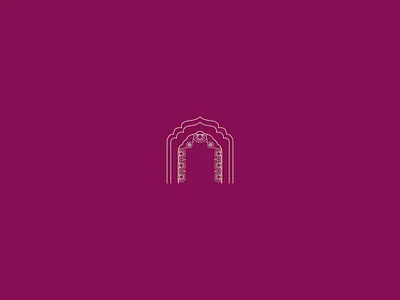 Logomark India architecture castle castle logo door doorway entry fort frame gate india indian logo mahal minimalist modern mosque palace temple temple icon traditional
