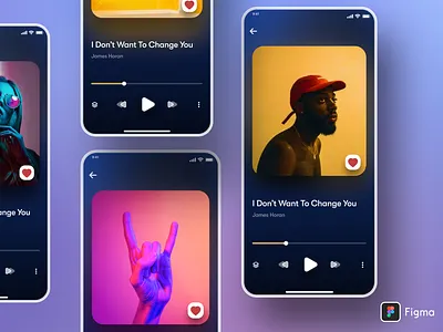 Music Player daily 100 challenge dailyui dailyuichallenge figma musicplayer product design productdesign products uidesign uiux webdesign