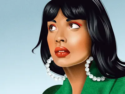 The Good Place design fashion illustration figma illustration portrait portrait illustration the good place tv vector