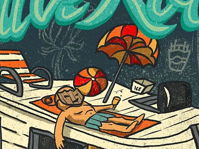 Leave Room For Adventures_Detail 2 design digital illustration illustration leave no trace outdoor education outdoor recreation procreate procreate app procreate illustration procreate typography typography