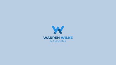 Warren Wilke & Associates - Logo Design V.1 agency logo association branding business logo company logo design fiverr freelance freelance design freelancer freelancewebdesigner graphic designer illustrator logo design team logo ux warren web design web designer wilke