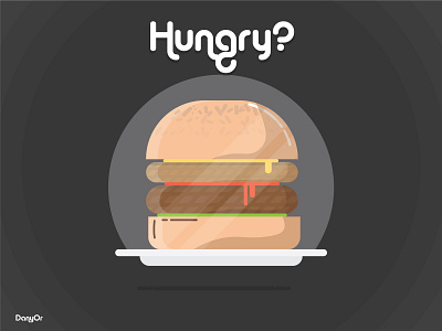 Hamburger 2020 adobe illustrator burguer colorful creative dany or danyor design flat food hamburguer humble hungry illustration illustrator mc donalds pretty tasty vector work