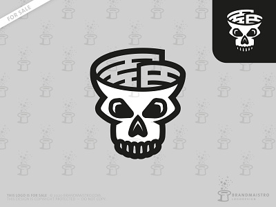 Skull Fake News (Logo for sale) censorship covid19 factchecking facts fake fakenews framing government hoax lies logo logo for sale news newspaper politics skeleton skull socialmedia truth