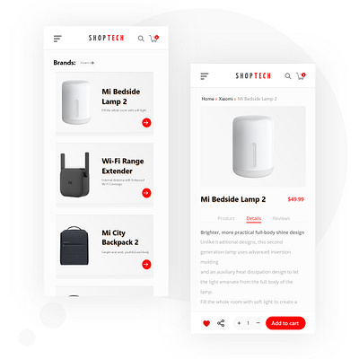 Online Store UI design flat store store app store design ui uiux ux web