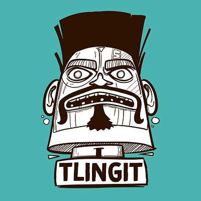 Tlingit character characterdesign design illustration illustrations illustrator vector