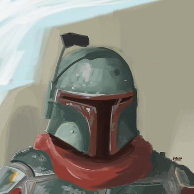 mandalorian study charachter design concept art illustration