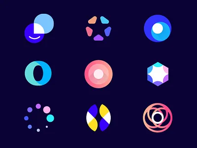 O exploration branding gradient logo logo designer logomarks luxury luxury brand minimal minimalist logo monogram negative space o letter o letter logo o logo professional smile transparency transparent