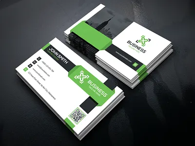 Business Card Design branding business card design illustration logo template