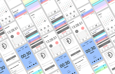 Drill App UI/UX app ui logo uiux