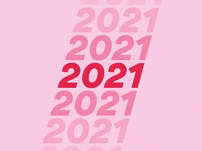 Happy New Year! 2020 2020 design animation color date gradient gradient color graphic happy new year happy new year 2021 italic loop loop animation new year numbers ombre principle scroll text typography