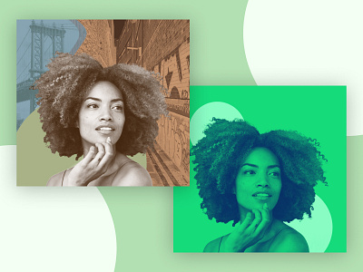 NEW YORK GIRL - Banner banner banner design branding illustration logo mobile app design ui web design website design