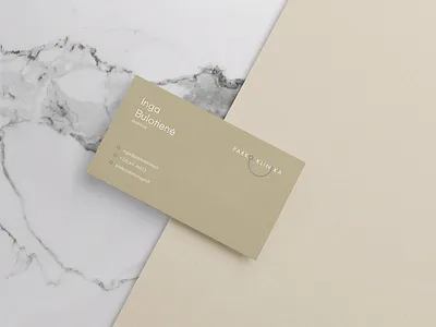 Business card design brand branding bussines card dentist dentist logo design dribbble identity logo minimal
