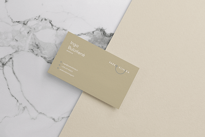 Business card design brand branding bussines card dentist dentist logo design dribbble identity logo minimal