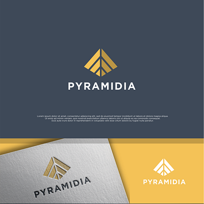 Pyramidia branding creative ecommerce fiverr fiverr.com fiverrgigs graphic design logo designer minimalist modern