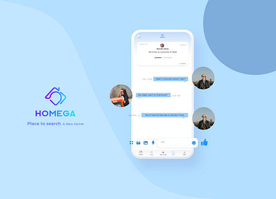 HOMEGA client done. portofolio REAL ESTATE app mobile app mobile app design mobile ui real estate real estate agency