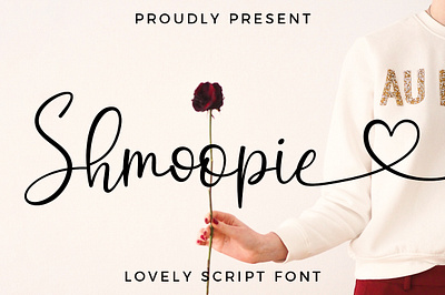Free Shmoopie Lovely Script Font beauty bestseller branding calligraphy clean couple elegant fancy feminine fresh gorgeous handwritten invitation ligature minimalist modern popular swashes wedding women