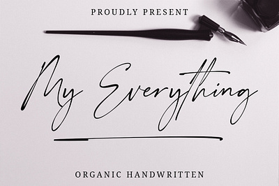 Free My Everything Signature Font beauty bestseller branding calligraphy clean couple elegant fancy feminine handwritten ink invitation ligature luxury modern popular signature swashes wedding women