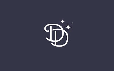 Didsbury Dusters - Monogram for local cleaning company branding cleaning custom type design icon logo monogram monoline starship typography vector