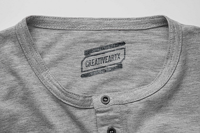 Tshirt Neck Top Label Mockup design free free mockup new premium psd psd mockup