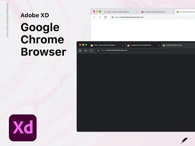 Adobe XD Template: Google Chrome Browser adobe xd adobe xd photoshop ui ux adobe xd design adobe xd download adobe xd template adobe xd templates browser browsers chrome download download mockup google google chrome mockup mockups tabs template template design ui ui design